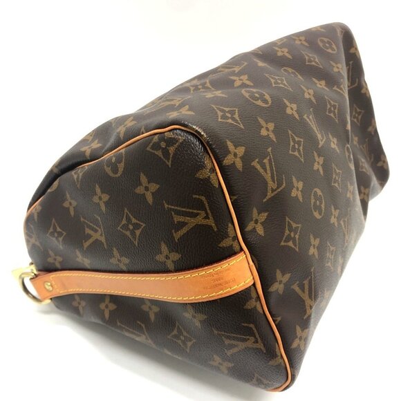 LOUIS VUITTON Brown Monogram Boston Bag - Picture 5 of 16
